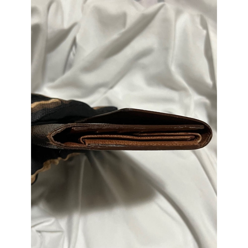 Authentic Women's Louis-Vuitton Monogram Portefeuille-IBrown Wallet One Size - Picture 9 of 13